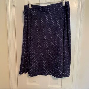 Lands’ End Polka Dot Skirt